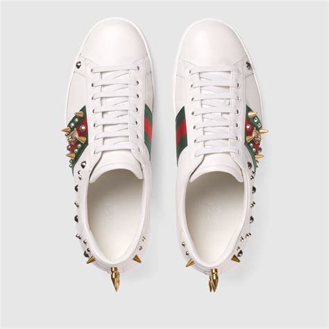 gucci ace sneakers used|gucci ace studded sneakers.